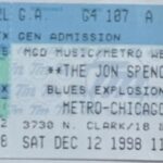 Metro, Chicago, IL, US (POSTER, US) 1998.12.12
