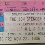 The Palace (POSTER, UK) 1996.11.22