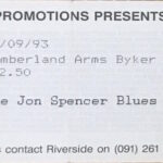 Cumberland Arms, Newcastle, UK (12 September 1993)