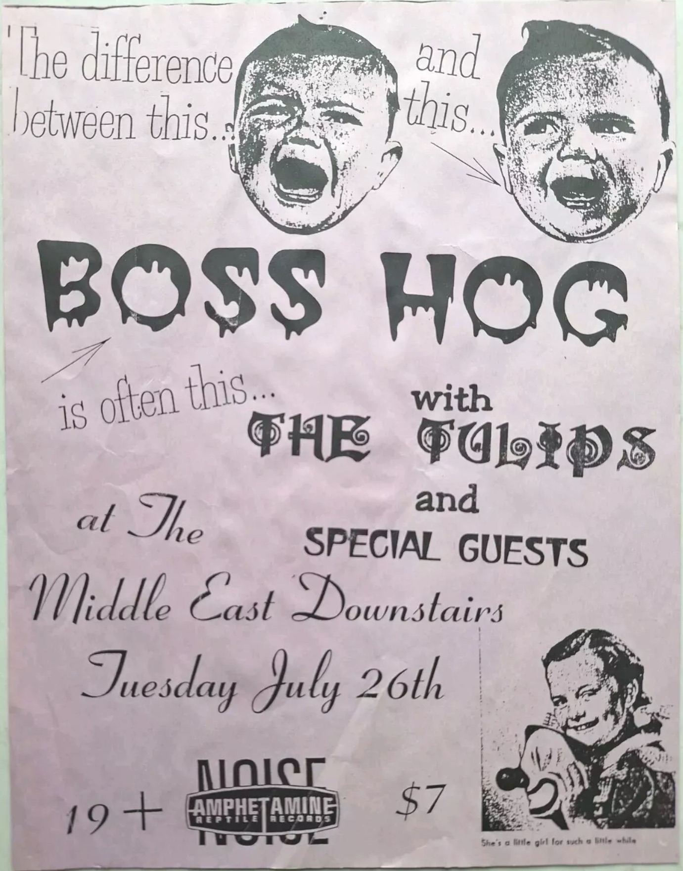 Boss Hog - Middle East, Cambridge, MA, US (26 July 1994)