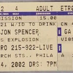 Trocadero Theatre (POSTER, US) 2002.04.24