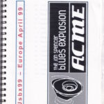 The Jon Spencer Blues Explosion - Tour Itinerary (14 - 27 April 1999)
