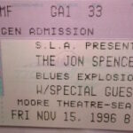 Moore Theatre, Seattle, WA, US (15 November 1996)