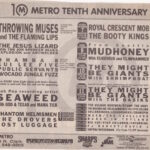 Cabaret Metro, Chicago, US (30 October 1992)